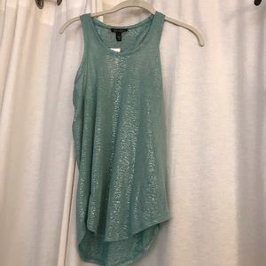 Jessica Simpson Shimmer Halter Tank -NEW with tags